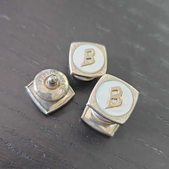 Bear & Wilde | Kum-A-Part Mother of Pearl French Cufflinks - Picture 2 of 6